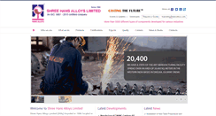 Desktop Screenshot of hansalloys.com